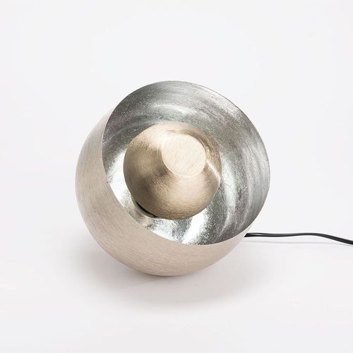 Lampe Table Samuel Argent Petit Modèle E27 25w