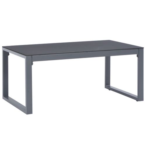 Vidaxl Table Basse 90x50x40 Cm Aluminium