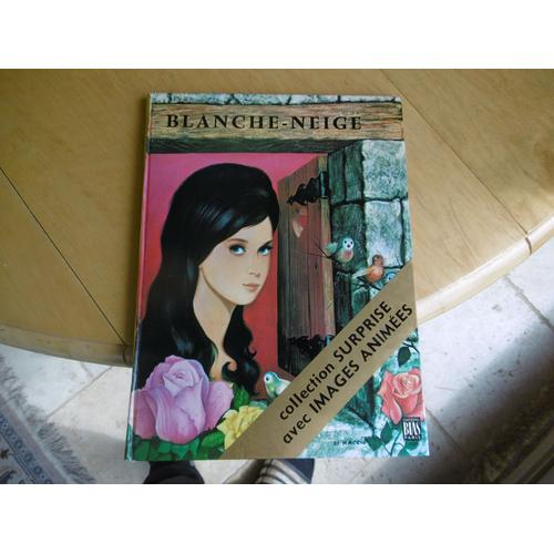 Pop Up - Images Animées - Beau Livre Ancien ( 1972 ) Enfant Jeunesse - Blanche Neige Images Animeés Éditions Bias