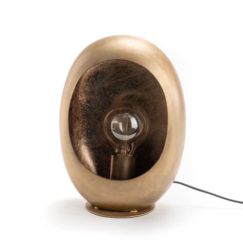 Lampe De Table Cocon Doré Petit Modèle