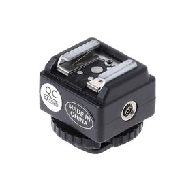 C-N2 Hot Shoe Converter Adaptateur PC Sync Port Kit Pour Nikon Flash Vers Appareil Photo