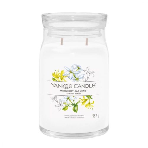 Bougie signature jasmin de minuit grand modèle