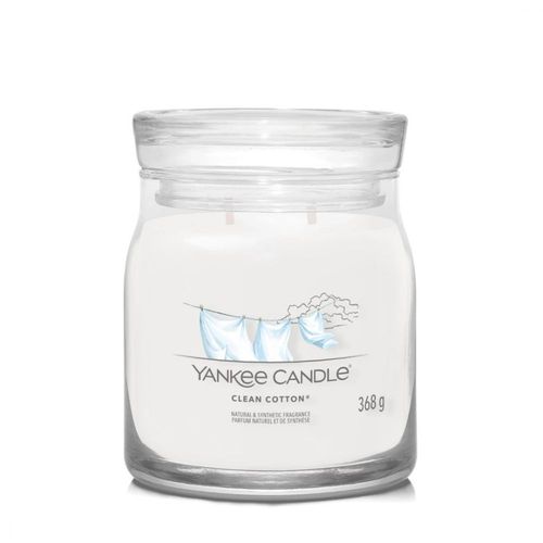 Bougie signature coton frais modèle moyen
