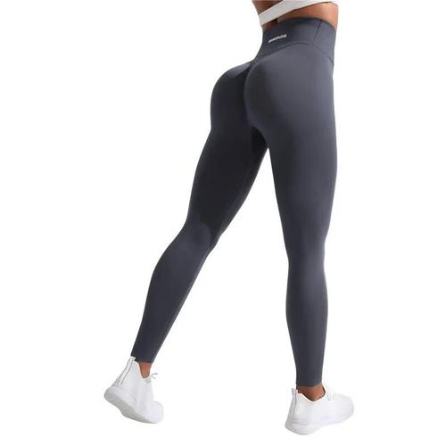 Leggings De Sport Élastiques Pour Femmes,Pantalon De Yoga En Peau De Requin,Sans Couture,Taille Haute,Collants Push-Up,Grande Taille,Fitness,Course À Pied,Fjl