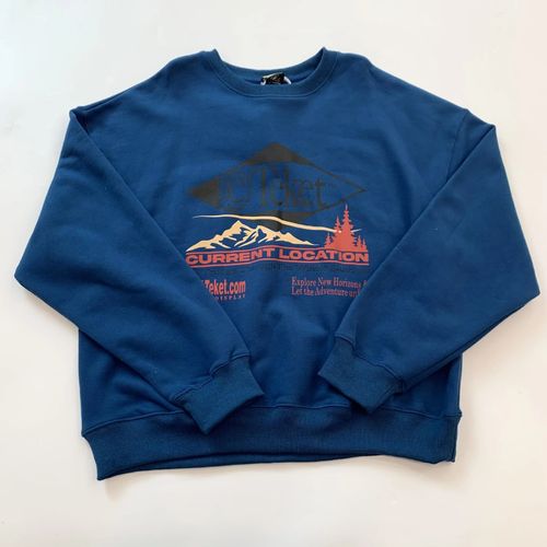 Haven-Sweat-Shirt Imprimé Sourire De Style Vintage Pour Femmes Et Filles,Hauts À Col Rond,T-Shirts Respirants,Automne Et Hiver
