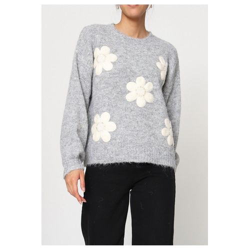 Pull Gris Femme