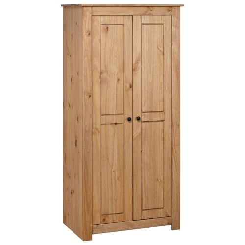 Vidaxl Garde-Robe 80x50x171,5 Cm Pin Massif Assortiment Panama