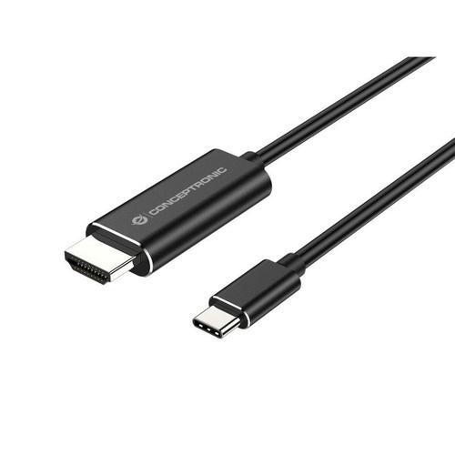 Câble USB-C vers HDMI Conceptronic ABBY04B 2 m