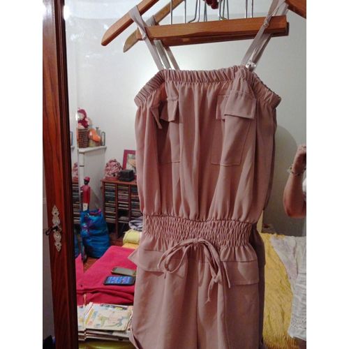 Combinaison Short Rose 32 Xxs Fabriqué En Italie.