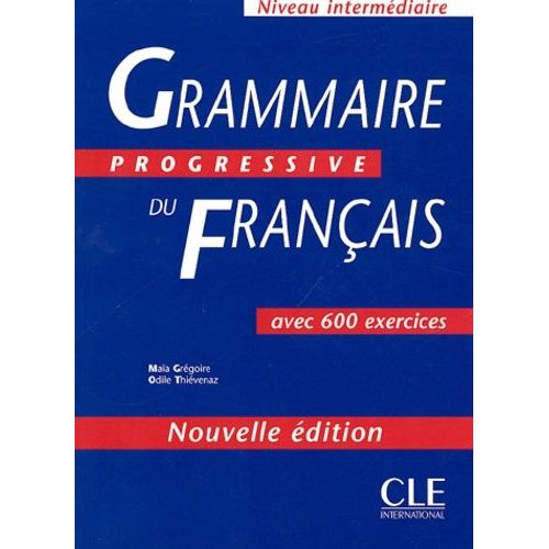 Grammaire Progressive Du Français Niveau Intermédiaire