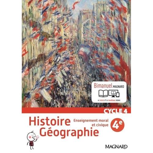 Histoire Géographie, Enseignement Moral Et Civique 4e Cycle 4