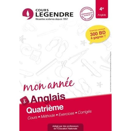 Anglais 4e - Cours, Méthode, Exercices, Corrigés