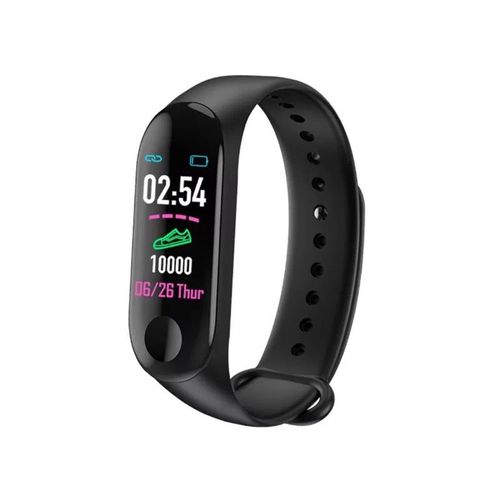 Podomètre M3 Plus Étanche, Moniteur De Pression Artérielle, De Fréquence Cardiaque, D'Activité Physique, Bracelet Intelligent, Compteur De Pas