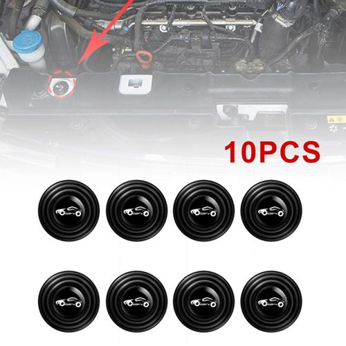 Coussinets Anti-Chocs Pour Voiture, 10 Pièces/Ensemble, Autocollants Anti-Collision Pour Porte, Isolation Phonique En Silicone Et Joints Absorbant Les Chocs