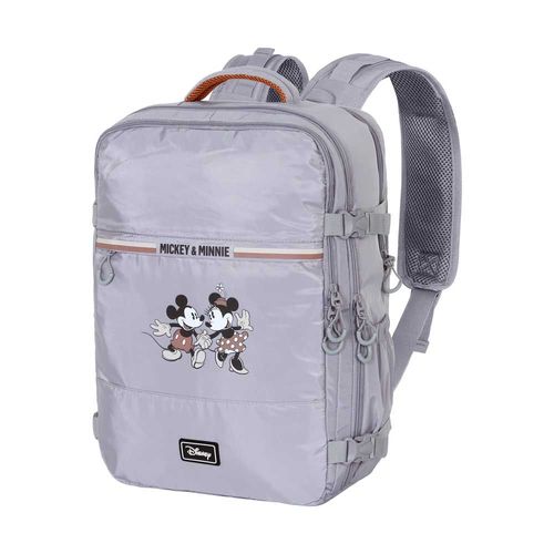 Sac à dos Mercury Grande Voyage Avion - Disney Minnie Mouse Face - Multicolore - 47x23x33cm