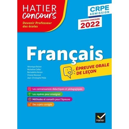 Français Crpe - Epreuve Orale D'admission