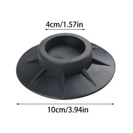 4 PièCes Machine à Laver Hauteur Coussinets Anti Coussinets Silencieux Skid  Raiser Tapis Machine à Laver SèChe-Support Support 8.5CM