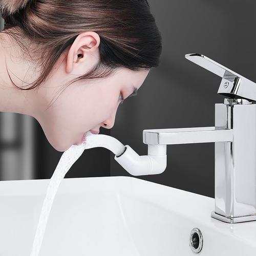 Prolongateur de robinet de cuisine à économie d'eau rotatif à 720 °,  adaptateur universel de buse de robinet, filtre anti-éclaboussures, Spray,  accessoires d'évier de salle de bains