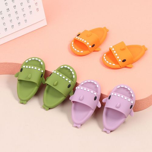 Poupée Requin Miniature, 1 Paire, Kawaii, Pantoufle, Jouet, Chaussures, Accessoires, Pour Bjd 1/6, 30cm