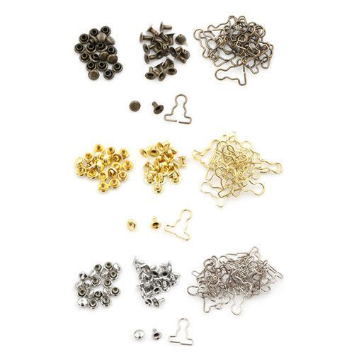 Vêtements De Poupée Mini 9mm, 20 Pièces/Lot, Bricolage Boucle En Métal Adapté Pour 1/6 Bjd Blyth Pullip Blyth Filles Azone Accessoires De Poupée