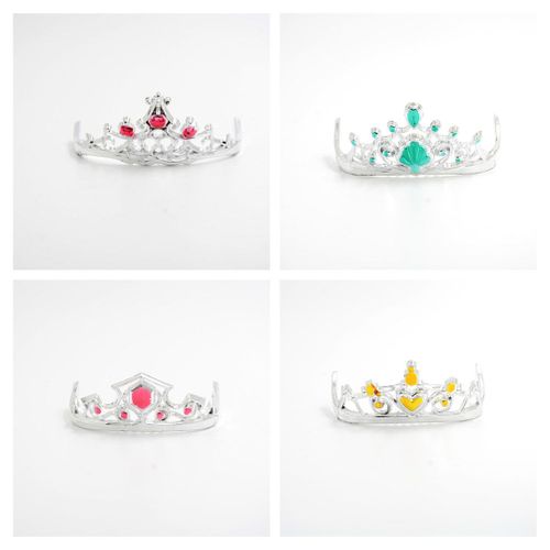 Couronne En Plastique Pour Poupées Barbie, 8 Pièces/Lot, Jouet Cadeau Pour Enfants, Princesse, Prince, Maison, Couvre-Chef