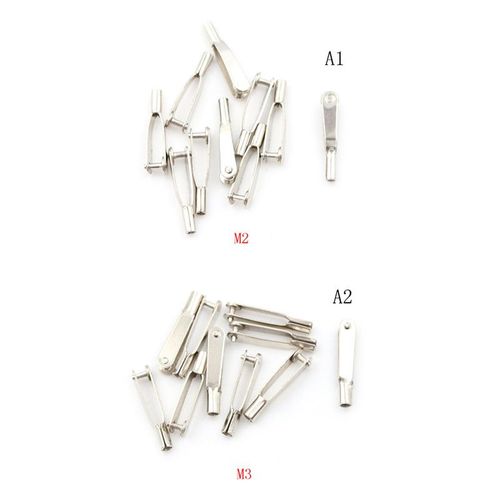 Mandrin à vis métallique M2/M3, 10 pièces, matériel Durable de haute qualité, pince à tige pour avion, voiture et bateau RC