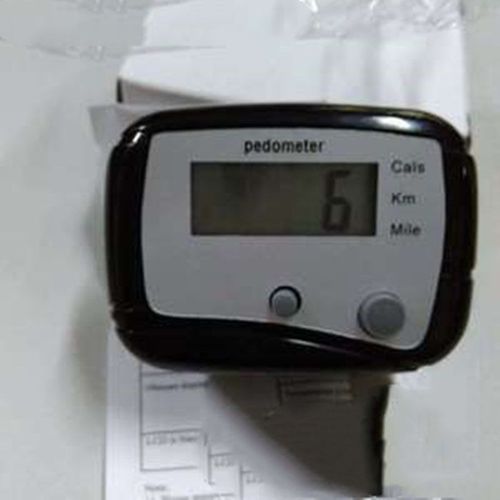 Podomètre Lcd 1 Pièce, Compteur De Calories, Distance De Marche, Deux Touches, Jogging, Entraînement, Outil De Santé, Compteur De Pas, Équipement De Sport