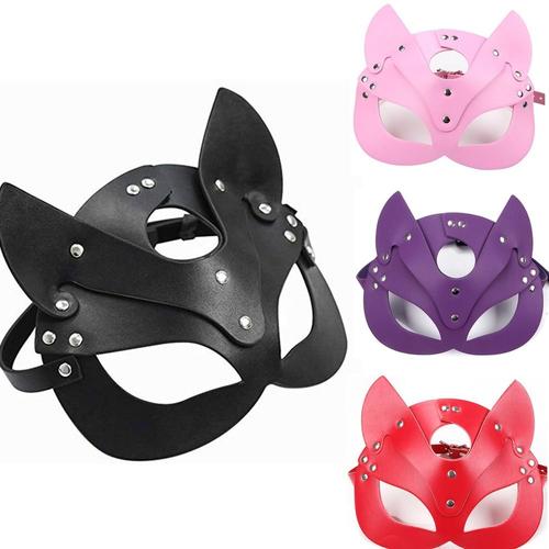 Masque Pour Les Yeux Et Le Col En Cuir Pour Femme, Jouets Sexuels Pour Adultes Sm, Jouet Sexuel Bdsm, Cosplay, Masques Faciaux De Fête