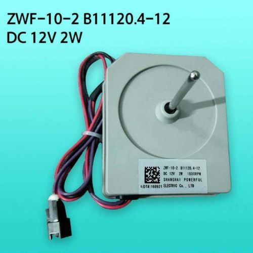 Moteur de ventilateur de congélation de remplacement pour réfrigérateur ZWF-10-2 B11120.4-12 DC12V 2W, accessoires de congélation