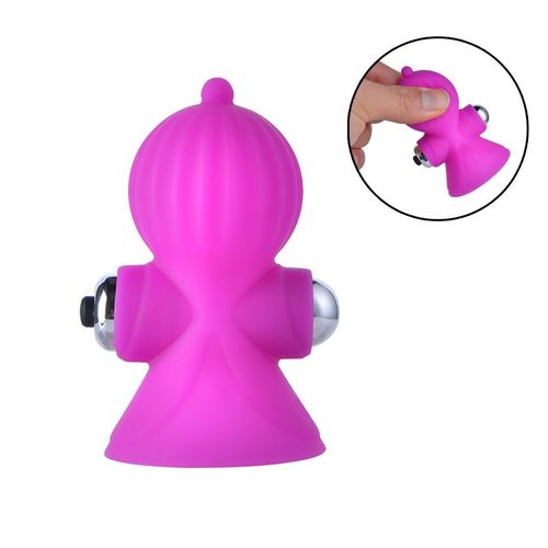 Masseur De Sein Vibrant À 10 Fréquences, 1 Paire, Pinces À Mamelon, Stimulation Du Clitoris, Vibrateur De Poitrine, Pompe D'orgasme, Jouet Pour Femme Adulte