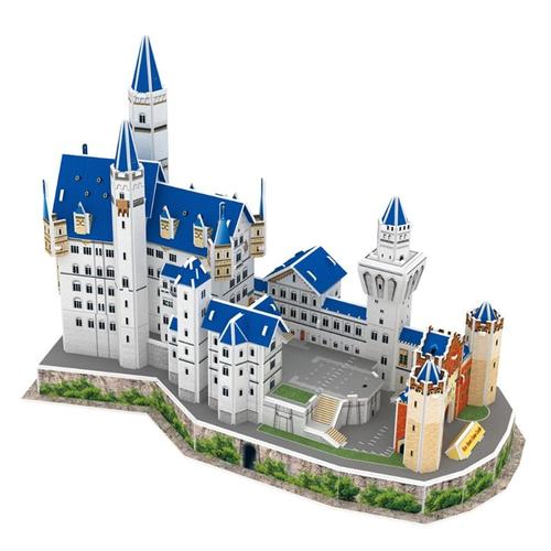 Puzzle Château De Neuschwanstein En 3d Pour Adultes Et Adolescents, Kits De Modèles De Construction D'architecture Allemande, Jouets D'intelligence