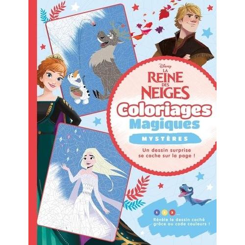 La Reine Des Neiges (Anna Et Kristoff) - Coloriages Magiques - Mystères