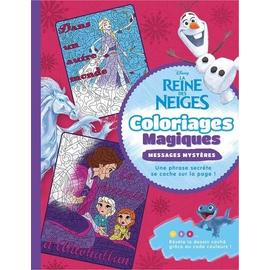 Mes coloriages - la reine des neiges 2 : Disney - Livres jeux et  d'activités