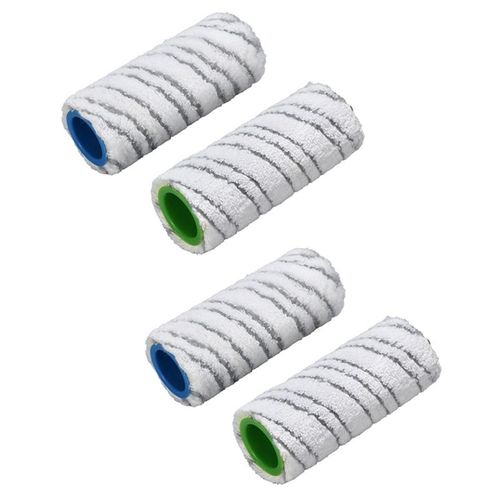 Rouleau de remplacement pour aspirateur Karcher FC 7, 150x60mm, 4 pièces, pour nettoyage de sol dur, pièces de balayage Premium