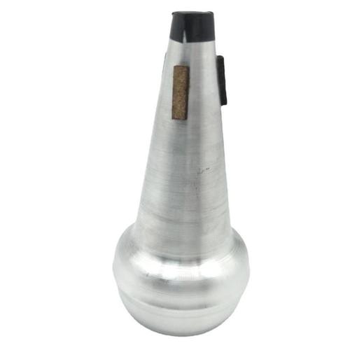 Trompette Droite Muette En Alliage D'aluminium De Haute Qualité, Accessoire Pour Instrument De Musique Pour Débutant, Pour La Pratique Du Jazz, U9m0