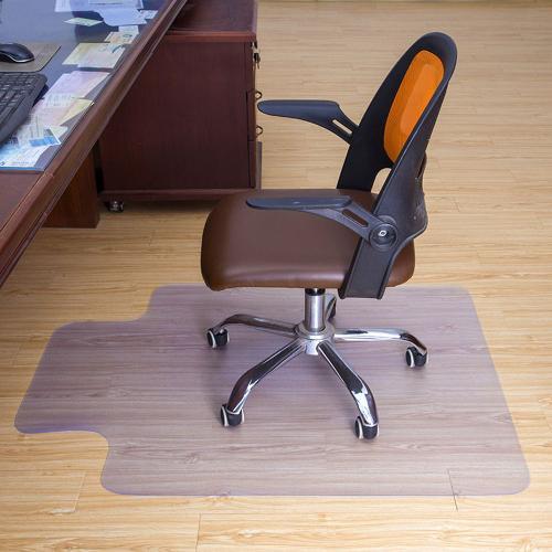 Tapis de protection de sol en plastique Transparent, antidérapant, coussin  de chaise pour plancher en bois, salon, bureau