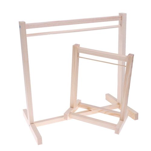 Porte-Vêtements En Bois Pour Poupée, Organisateur De Vêtements, Cintres Pour Poupées, Sac À Main, Vêtements, Accessoires De Maison, 1 Pièce