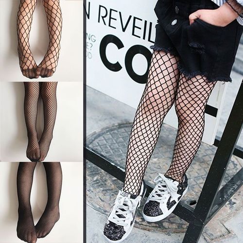 Collants Solides En Maille De Coton Pour Enfants, Mode D'été, Collants Pour Bébés Filles, Bas Collants Pour Enfants