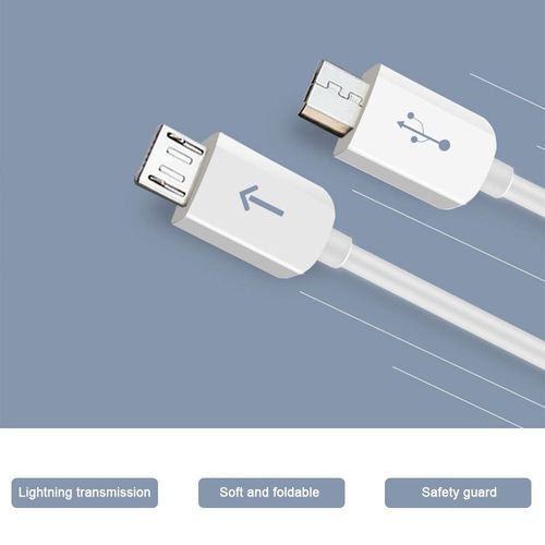 Câble de Transmission de données usb-c Double mâle/mâle, pour téléphone Android, Huawei, Xiaomi, Charge mutuelle