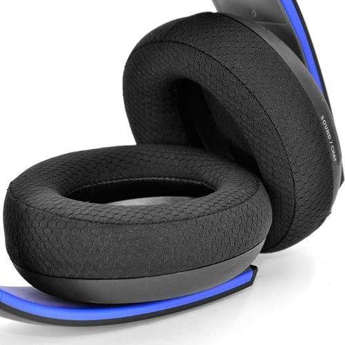 Oreillettes noires, coussinets antibruit, pour sony Gold Wireless PS3 PS4 7.1 virtuel Surround casque L + R