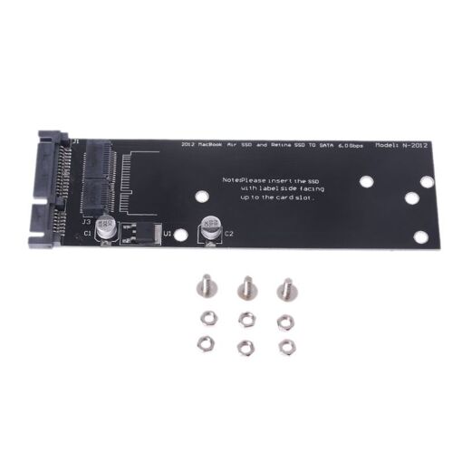 Adaptateur de carte SSD Ã SATA, emplacement de remplacement 2012 po...