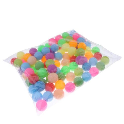 Balles De Tennis De Table, 100 Pièces, Pour Club, Bière, Pong, Balles Colorées