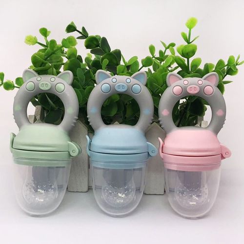 Tétine En Silicone De Qualité Alimentaire Pour Bébé, 1 Pièces, Nourriture Fraîche, Grignoteuse De Lait Pour Enfant, Mamelon D'alimentation Pour Bébé, Fournitures Sûres, Biberons