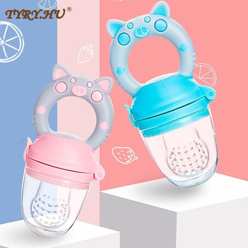 Grignoteuse En Silicone Pour Bébés, Tétine Pour Mâcher, En Forme De Mamelon, Pour Grignoter Des Aliments En Toute Sécurité, Sucette Pour Filles Et Garçons, Fournitures Pour Bambins