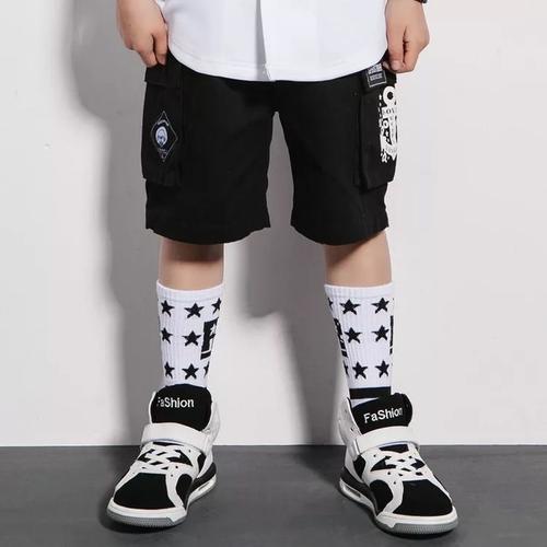 Chaussettes De Sport Pour Bébé Et Enfant, Chaussettes Aux Genoux, Motif De Lettres, Dessin Animé, Hip-Hop, À La Mode