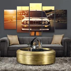BMW m-power M3 E30, 5 pièces, M racing, affiche de mode moderne, impression  sur toile, décoration murale pour maison et bureau, sans cadre 40x50cm no  frame