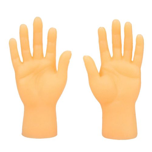 Jouet Amusant Pour Adulte Et Enfant, 1 Paire, Fidget, Doigts Gauche Et Droit, Mini Mains, Chat, Farces, Fête D'halloween, Cosplay, Nouveauté