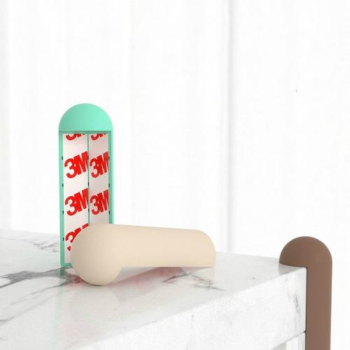 Protection De Table En Silicone Pour Enfants, 3 Pièces/Paquet, Produits De Sécurité Pour Bébé, Bord En Verre Pour Meubles, Hotte D'angle De Cuisine