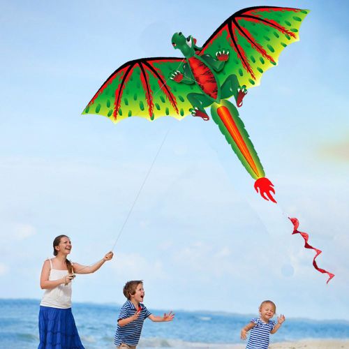 Cerf-Volant Professionnel En Forme De Dinosaure Pour Enfants, Jouets De Sport En Plein Air, À Longue Queue, 3d