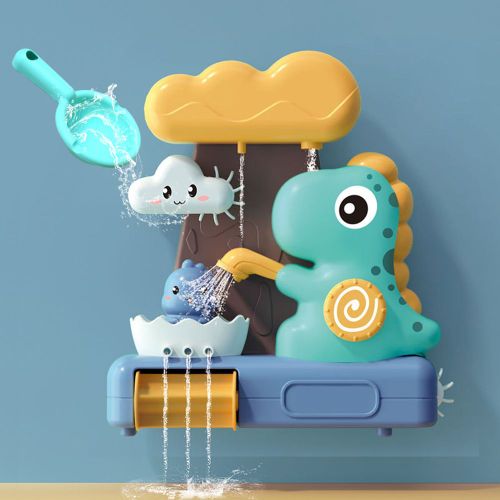 Jeu De Pulvérisation D'eau, Baignoire En Forme De Dinosaure Pour Les Tout-Petits, Piscine D'eau, Cadeaux De Salle De Bain Pour Enfants, Garçons Et Filles
